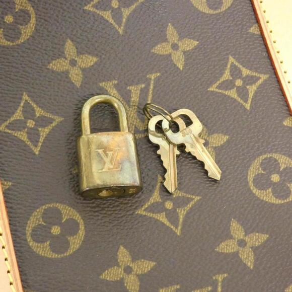 LOUIS VUITTON Brown Monogram Keepall Bandouliere 55 Boston Bag - Picture 7 of 10